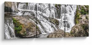 Kép - Kaszkádok (órával) (90x30 cm)
