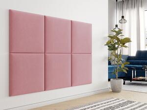 PAG kárpitozott fali panel 60x60 - rózsaszín