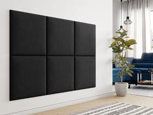 PAG kárpitozott fali panel 60x60 - fekete