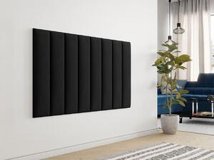 PAG kárpitozott fali panel 80x20 - fekete