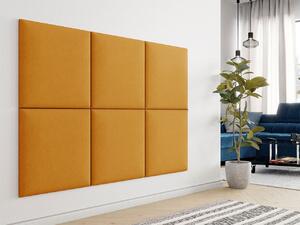 PAG kárpitozott fali panel 60x60 - sárga