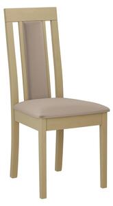 ENELI 11 konyhai szék kárpitozott üléssel - sonoma tölgy / bézs