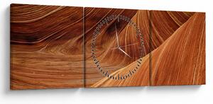 Kép - Vörös homok (órával) (90x30 cm)
