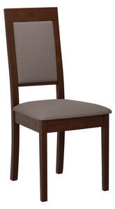 ENELI 13 kárpitozott konyhai szék - dió / barna 1