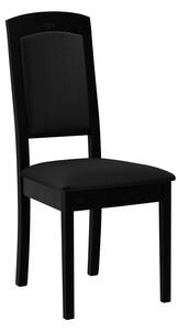 ENELI 14 kárpitozott konyhai szék - fekete
