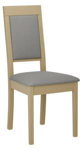 ENELI 13 kárpitozott konyhai szék - sonoma tölgy / szürke