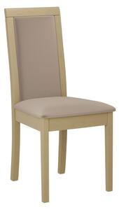 ENELI 4 konyhai szék szövethuzattal - sonoma tölgy / bézs