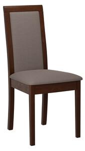 ENELI 4 konyhai szék szövethuzattal - dió / barna 1