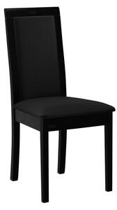 ENELI 4 konyhai szék szövethuzattal - fekete