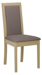 ENELI 4 konyhai szék szövethuzattal - sonoma tölgy / barna 1