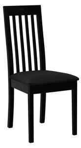 ENELI 9 kárpitozott konyhai szék - fekete