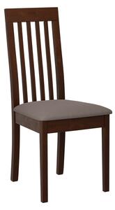 ENELI 9 kárpitozott konyhai szék - dió / barna 1