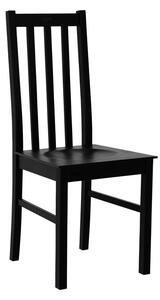 EDON 10 fa konyhai szék - fekete
