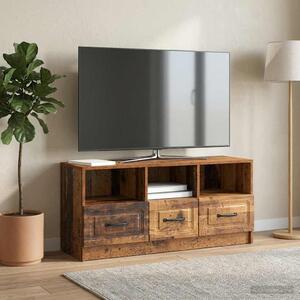 TV szekrény fiókkal Antik Fa 102 x 34,5 x 47 cm Szerelt Fa