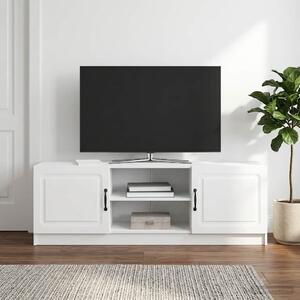 TV szekrény Magasfényű Fehér 150 x 31 x 47 cm Szerelt Fa