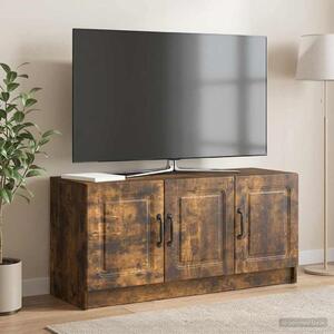 TV szekrény Füstös Tölgy 99 x 34,5 x 47 cm Szerelt Fa