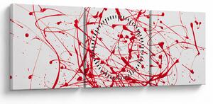 Csöpögő kép (órával) (90x30 cm)