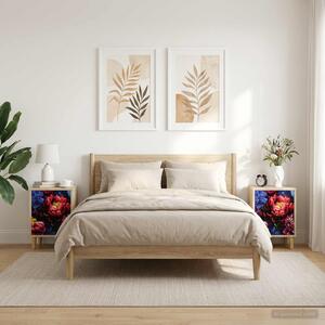 Éjjeliszekrény KIEL 2 db Sonoma Tölgy 36 x 33 x 50 cm
