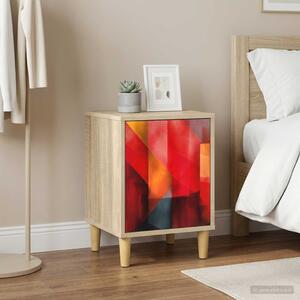 Éjjeliszekrény HEESCH 2 db Sonoma Tölgy 36 x 33 x 50 cm