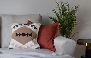 Többszínű gyapjú párnahuzat Kave Home Gottard 45 x 45 cm