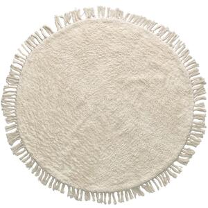 Bézs pamut szőnyeg Kave Home Orwen 100 cm