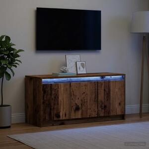 TV szekrény 100 x 34 x 50 cm Antik Fa Szerelt Fa
