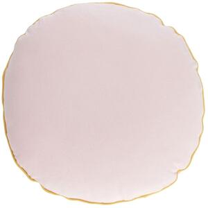 Rózsaszín pamut párnahuzat Kave Home Fresia 45 cm