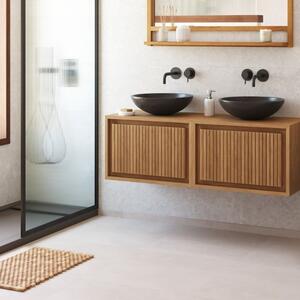 Teak fürdőszobaszőnyeg Kave Home Azuray 40 x 60 cm