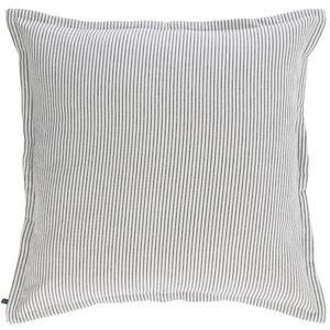 Fehér pamut párnahuzat Kave Home Aleria 60 x 60 cm