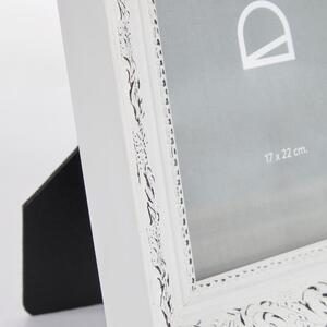 Fehérre lakkozott képkeret Kave Home Zuley 17 x 22 cm