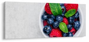 Kép - tál erdei gyümölccsel (120x50 cm)