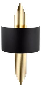 Design fali lámpa Daishiro fekete / arany