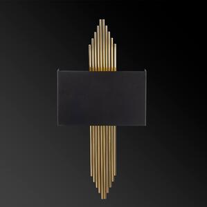 Design fali lámpa Daishiro II fekete / arany