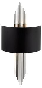 Design fali lámpa Daishiro fekete / ezüst