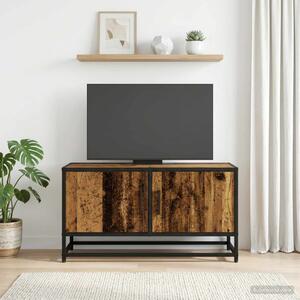 TV szekrény 80 x 34,5 x 40 cm Antik Fa Szerelt Fa