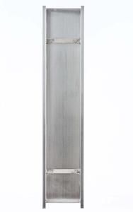 Spark rozsdamentes acél tűzifa tároló (80x25x25 cm)