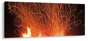 A tűz képe (120x50 cm)