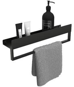 Fürdőszobai polc SF01 45cm black matt