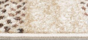 PETRA Modern dizájnos csíkos barna szőnyeg Szélesség: 140 cm | Hossz: 200 cm