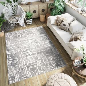 ARIA Dizájnos szőnyeg egyszerű absztrakt mintával Szélesség: 120 cm | Hossz: 170 cm