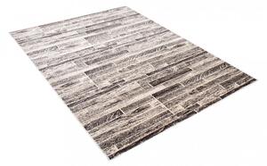PETRA Modern dizájnos barna szőnyeg Szélesség: 80 cm | Hossz: 150 cm