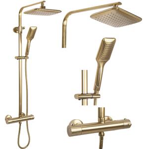 Zuhanyszett REA Tom brush gold