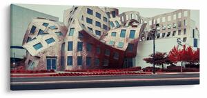 Kép - építészeti épület (120x50 cm)
