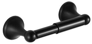 Falra szerelhető wc papír tartó 332869A RETRO BLACK