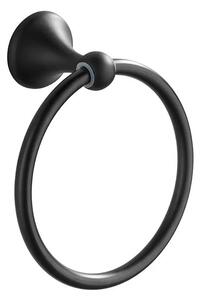 Fürdőszoba fogas Black 332867A RETRO