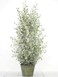 Magas dekoratív növény fém virágcserépben 150cm