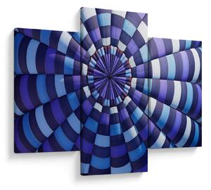 Egy kép a repülő léggömb szerkezetéről (90x60 cm)