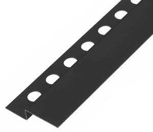 Szemközti zuhanytálca profil 120cm Black