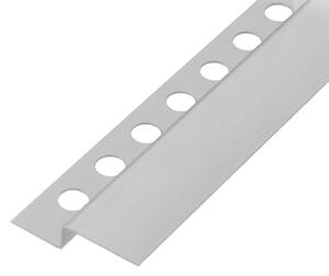 Szemközti zuhanytálca profil 120cm BRUSH NICKEL