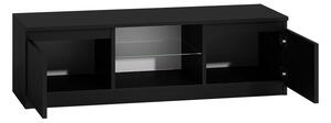 Aldabra RTV120 TV állvány, 120x36x40 cm, fényes fekete